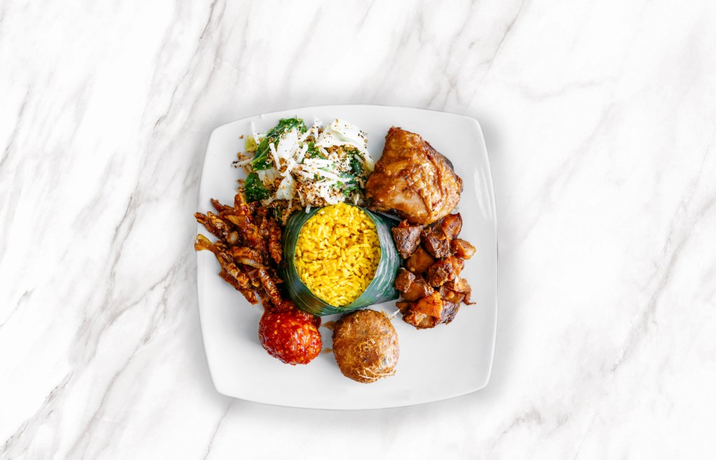 92. Nasi Kuning – Indonesian Yellow Fragrant Rice — $20